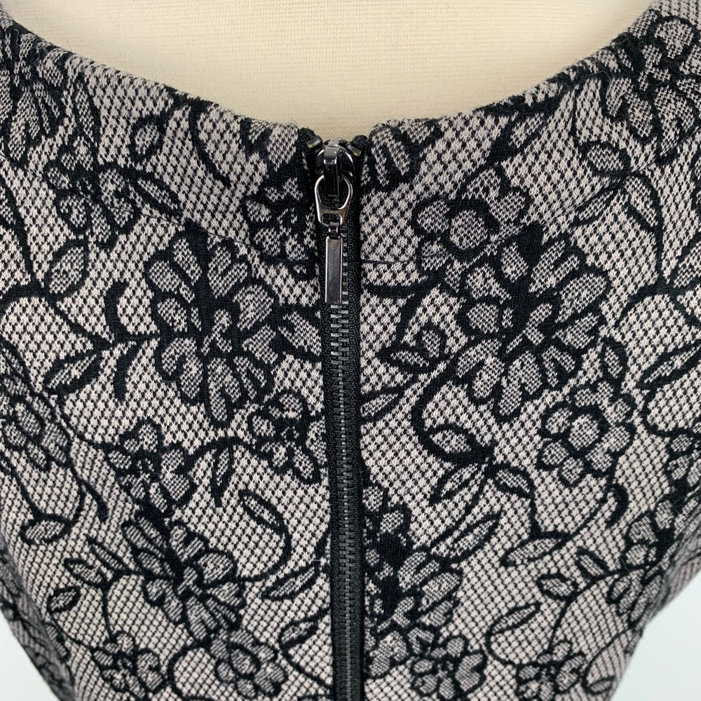 Zara Basic Collection Elegant Flower Print Dress M - image 3